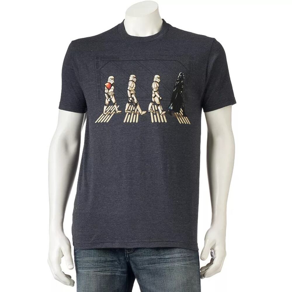 Star Wars Darth Vader x The Beatles Abbey Road Tee Shirt XL